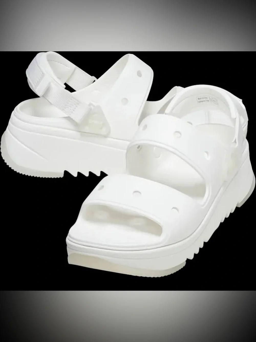 Crocs Women's Size 8 Men’s Size 6 Hiker Xscape Festival Sandals